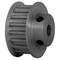 B&B Manufacturing 19-5M09-6FA3, Timing Pulley, Aluminum, Clear Anodized 19-5M09-6FA3 - alternate 2